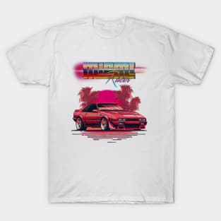 Retro sports car 80's. Miami Racer T-Shirt